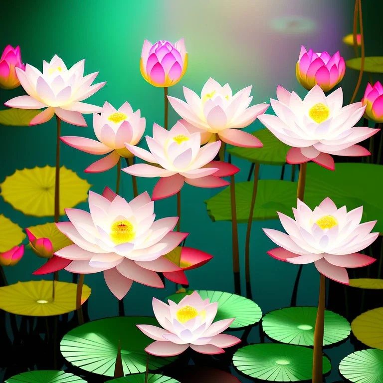 one big crystal subtle lotus with a beautiful fairy, delicate colors, finely tuned detail, ultra high definition, 8 k, unreal engine 5, ultra sharp focus