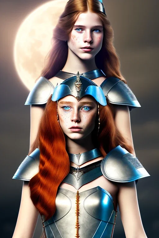 (strikingly beautiful 16 year old charming teen girl:1.2) with (long ginger hair:1.1) and (freckles:1.2) wearing (skimpy leather fantasy armour with halter top and thong:1.3) and (medium cleavage:1.2), tracing, ambient light, highres, (hyperrealistic:1.2), (perfect face:1.1) intricate (high detail:1.1) body, beautiful detailed eyes, plump lips, fantasy theme, Model hash: ddc3021b