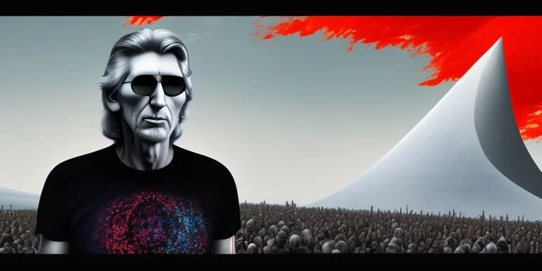 ROGER WATERS by Alan Parker animation. 2m , 8k, Hyperealistic , Hyperdetails ,