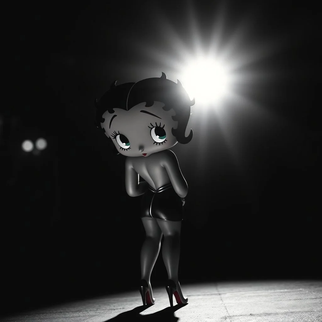 Betty boop, baclightkng