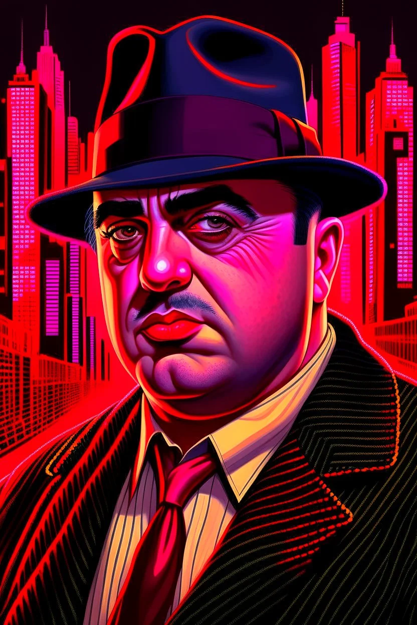 Al Capone cyberpunk