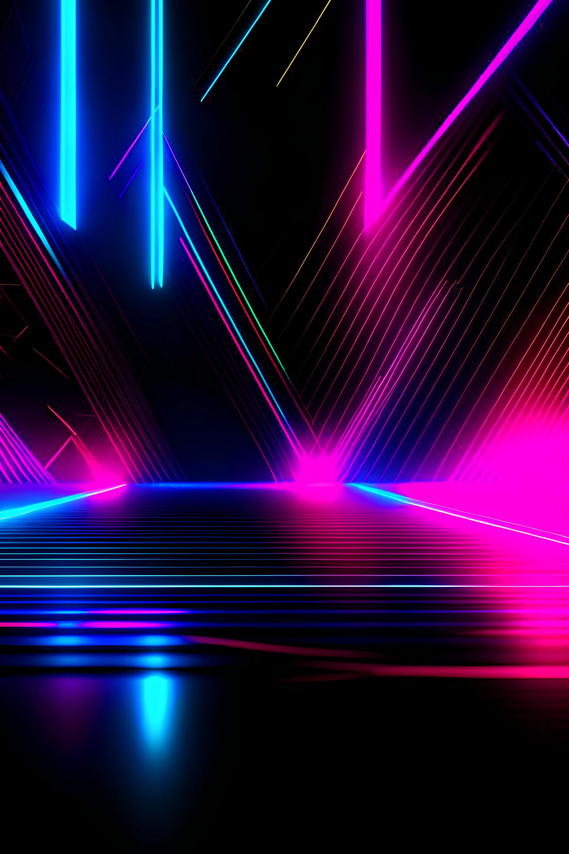 abstract background neon