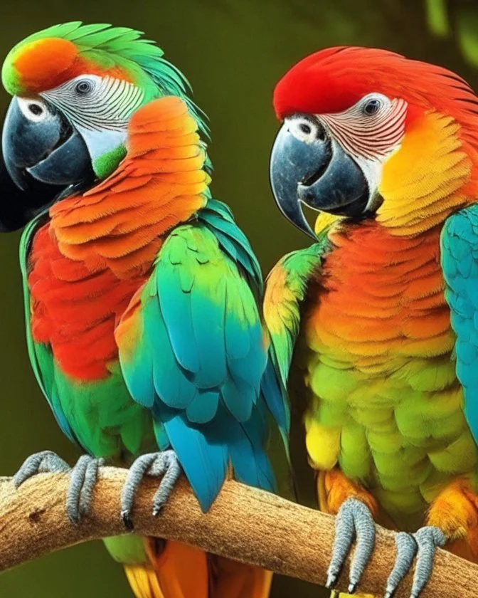 Parrot birds fee