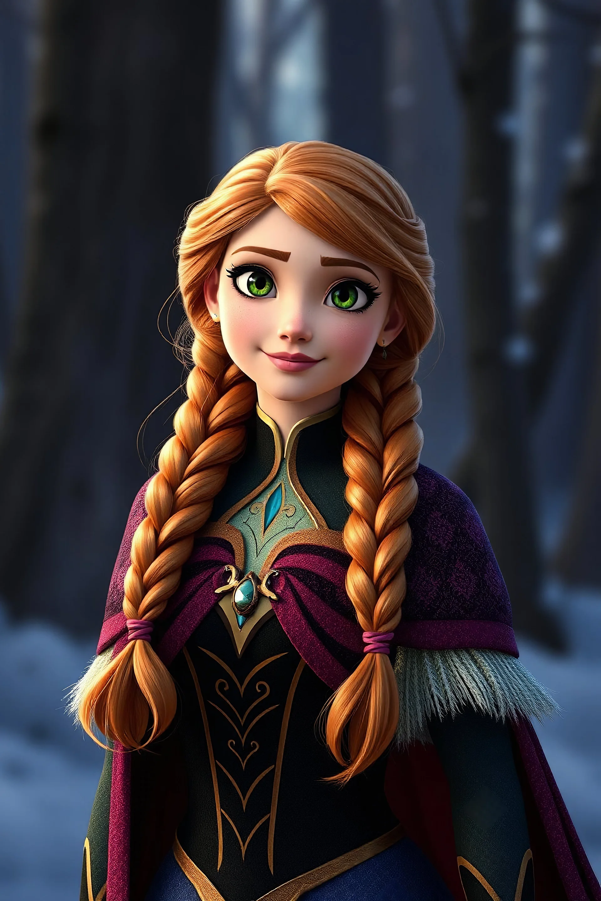 Disney Princess Anna realistic