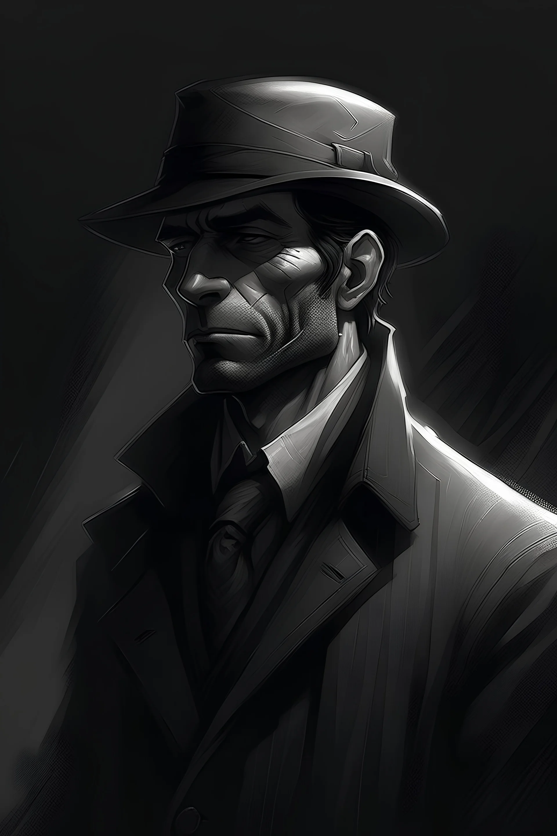 An unknown and mysterious man