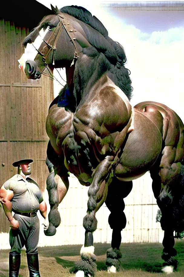 Hercules Morse, as big as a horse