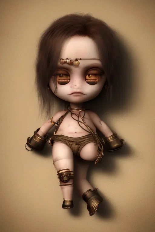 hell end solitary body girl darkness sad steampunk cute