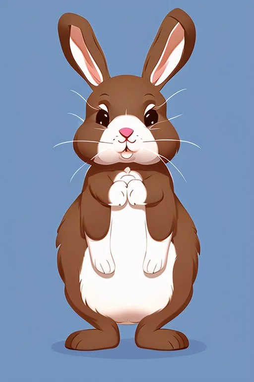 Cute animation bunny