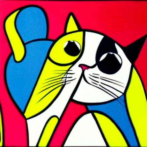 Pop art cats