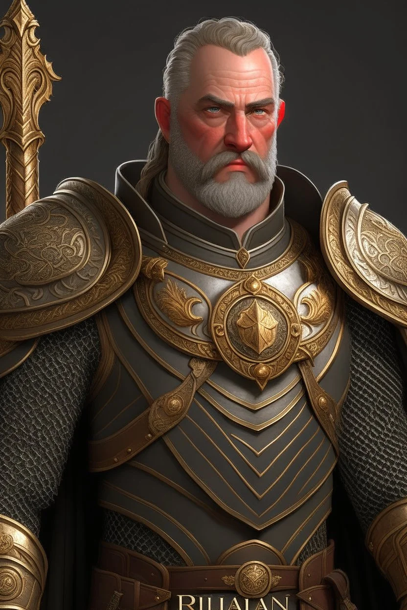 photorealistic legendary hero paladin victorian