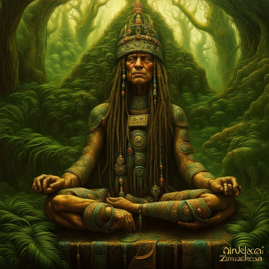 *A thousand years ago, deep in the darkest jungles of the amazon, the ancient Incas discovered the mystical vibe. They grew up, a sacred psychoactive, hallucinogenic drink. The holy Ayahuasca.*** By Tomasz Alen Kopera, Dariusz Zawadzki, Andreja Peklar, Ivan Shishkin, ultra detailed, ultra realistic, a masterpiece, polished, crisp quality. Modifiers: elegant intricate masterpiece photorealistic beautiful hyperrealistic high definition crisp quality ornate Tomasz Alen Kopera ultra HD © Crystaldel