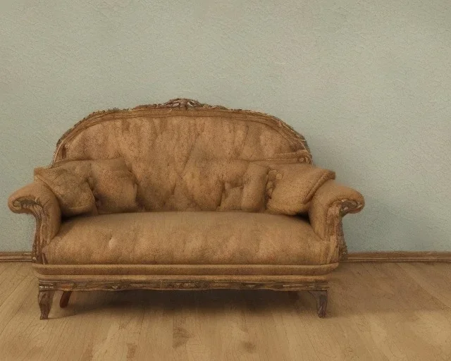 Portrait of a couch by Van Gogh