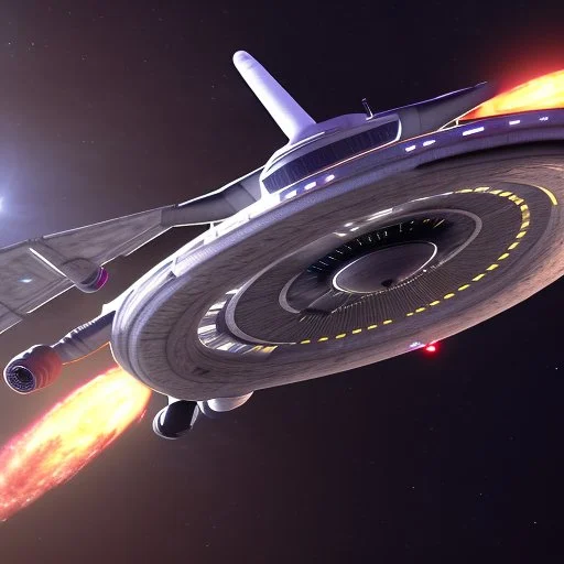 photorealistic uss enterprise ncc-1701X