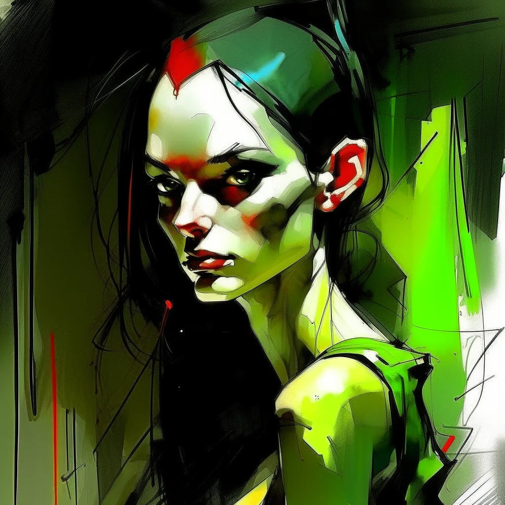 pretty girl Alex Maleev