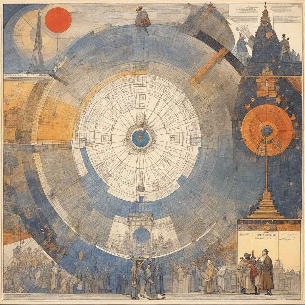 timeline illustration by Kupka of timeline illustration of timeline illustration of timeline illustration of timeline illustration of