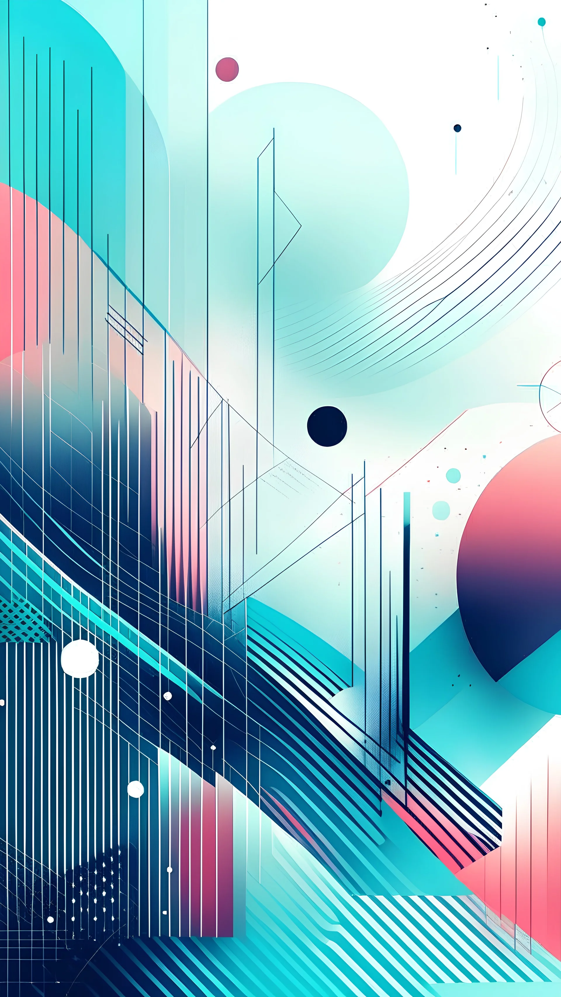 Modern background created from scratch through a multi-step design process