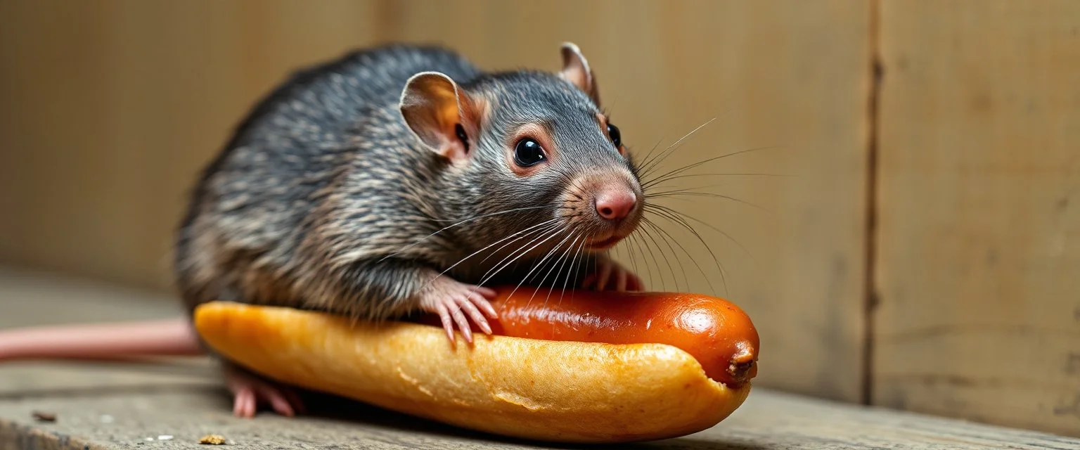 rat hot dog