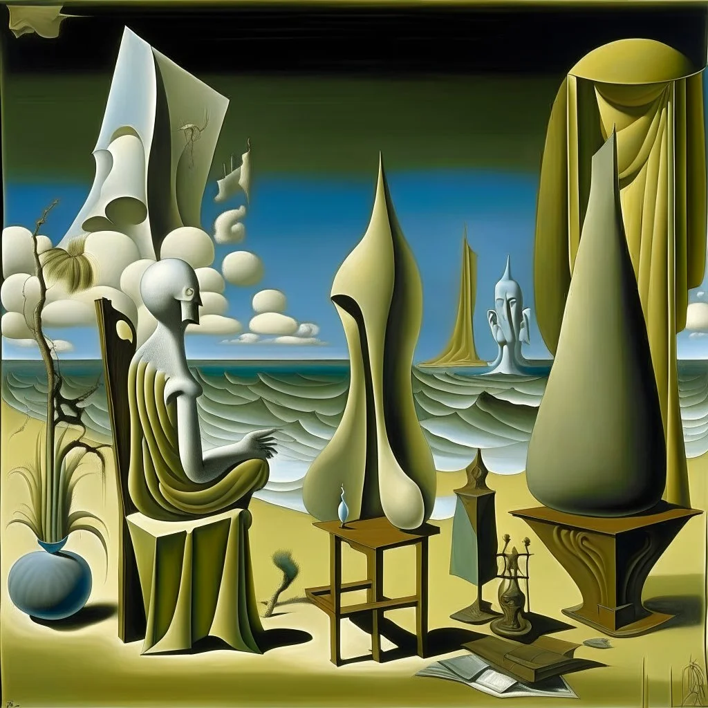 therapy, Kay Sage, Giorgio de Chirico, Yves Tanguy