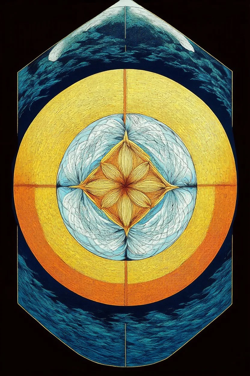 Vesica piscis; Symbolism; Optical art; M.C. Escher