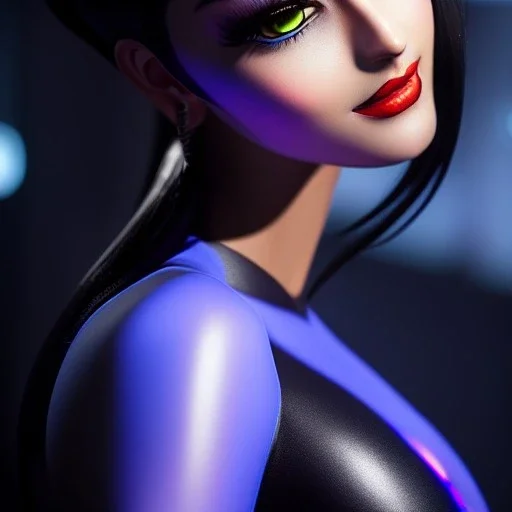 Ultra detailed fullbody Portrait in oil on canvas of overwatch character- sexy WIDOWMAKER ,extremely detailed digital painting,intense stare, extremely detailed face, crystal clear eyes, mystical colors ,perfectly centered image, perfect composition, rim light, beautiful lighting,masterpiece ,8k, stunning scene, raytracing, anatomically correct, in the style of Steve Jung and robert e howard and Wizyakuza and Ohrai Noriyoshi and Simon Bisley and uncannyknack and kilory.