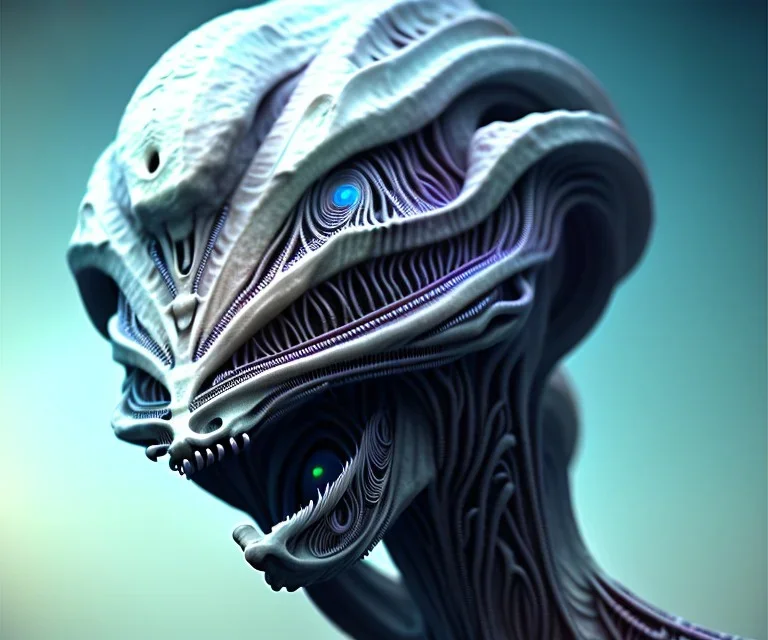 occult alien, 8K, photo realistic, highly detailed