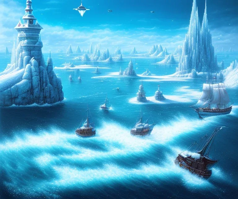 frozen ocean