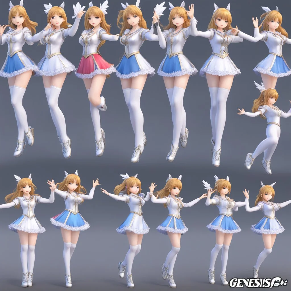 Details The LA Magical Poses include a total of 14 poses along with a mirrored version of all of them! What's Included and Features LA Magical Poses for Genesis 9 Anime Feminine: (.DUF) 28 Full Body Poses Poses: LA MP 01 - Peace Sign Jump (Mirror) LA MP 01 - Peace Sign Jump LA MP 02 - Flying (Mirror) LA MP 02 - Fly