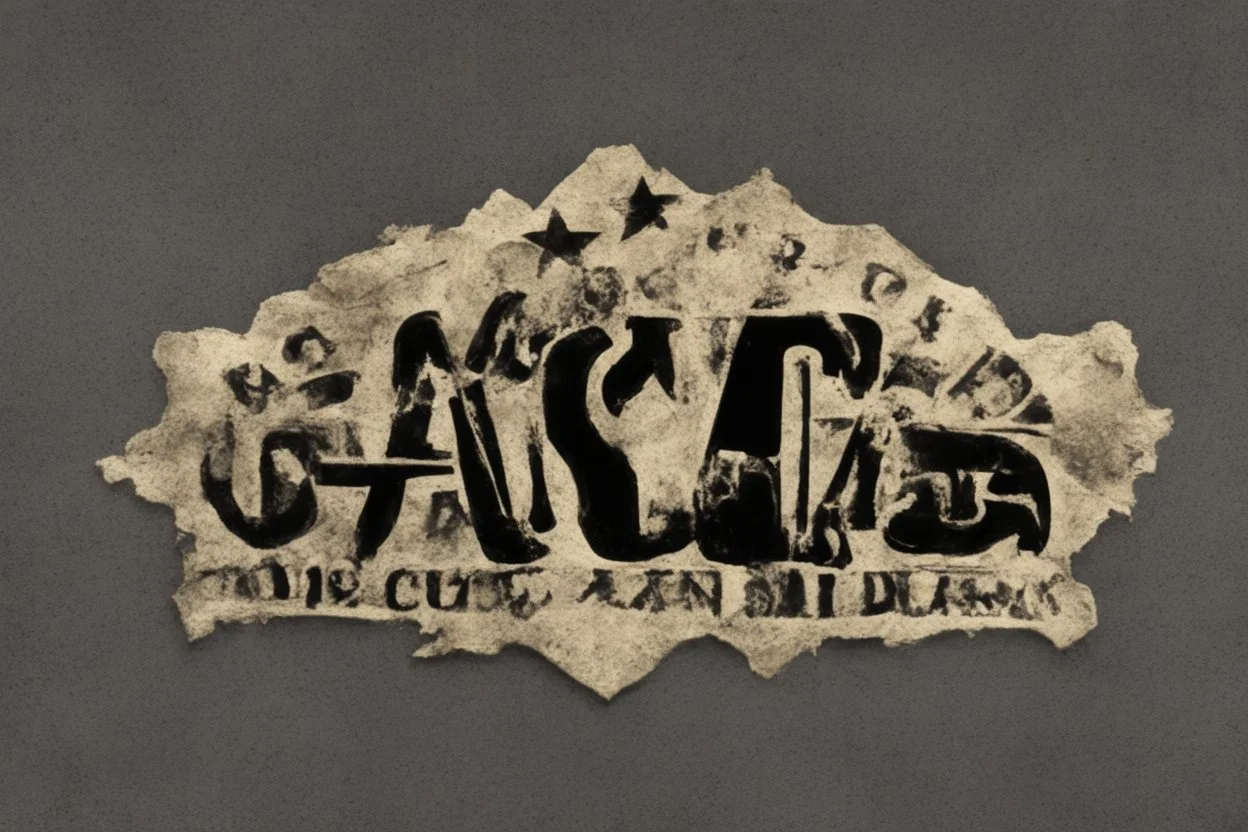 "A.C.A.B." logo, in the style of 1 color printed police union logo, all cops are bastards