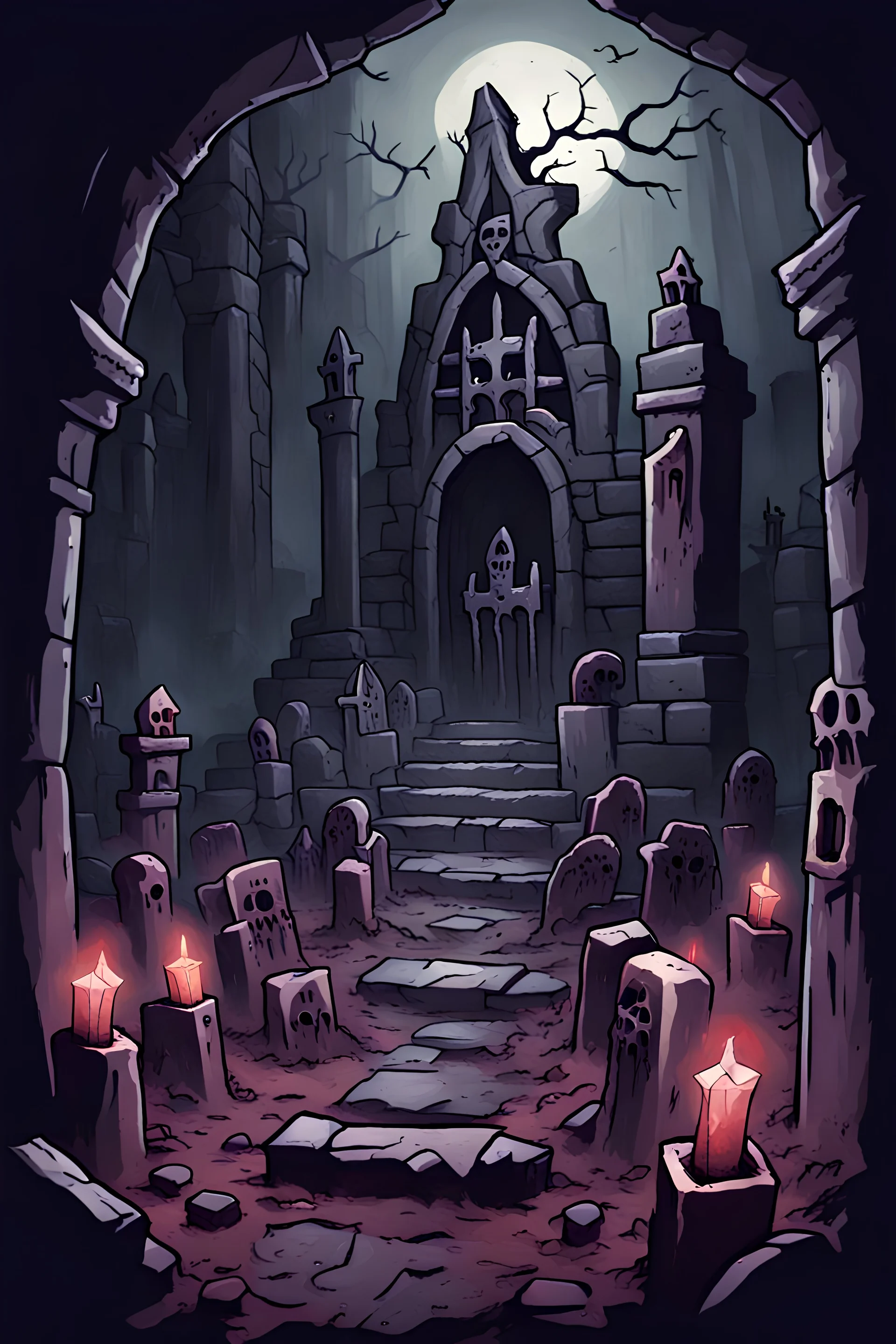 deep graveyard oppressing dungeon