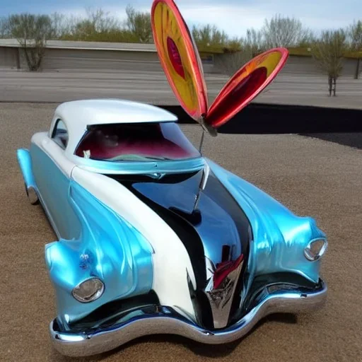 50'S ROCKABILLY HOTROD SPACESHIP