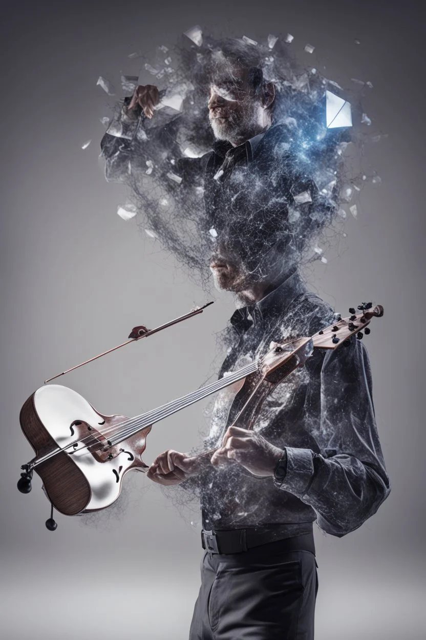 Benediktron hyperdimensional spacial violinist