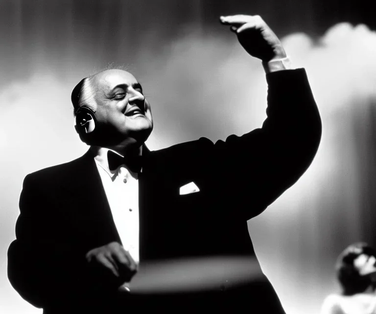 Angelo Badalamenti dancing in heaven while listening to the radio