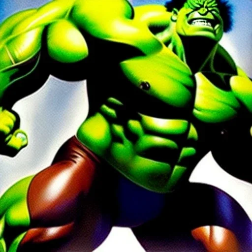 hulk by Seung Eun Kim and simon bisley.