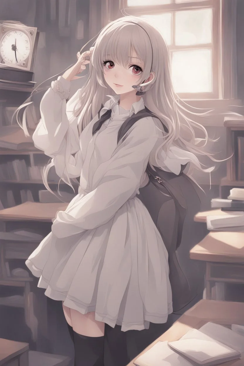 romantic school ghost music girl