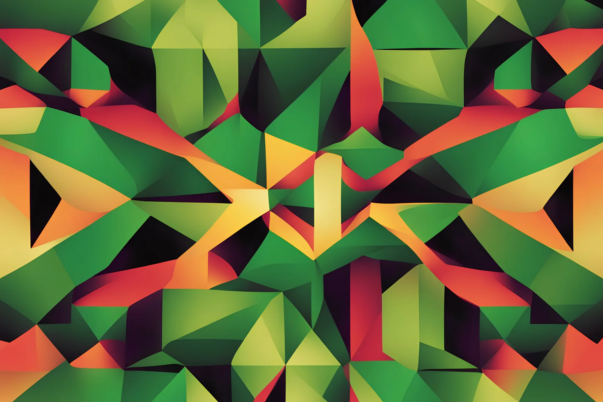 background image abstract art geometric greens