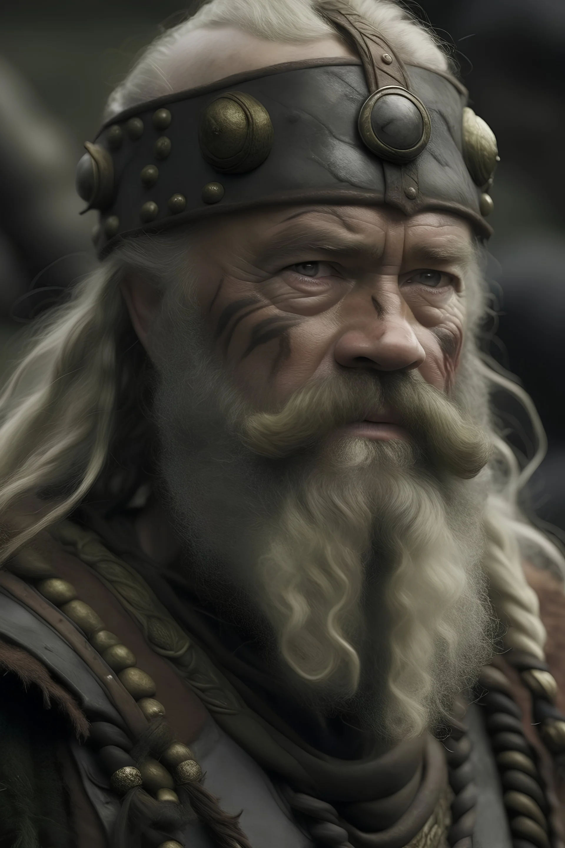 picture of Glúmur Óleifsson from brennunjáls saga close up