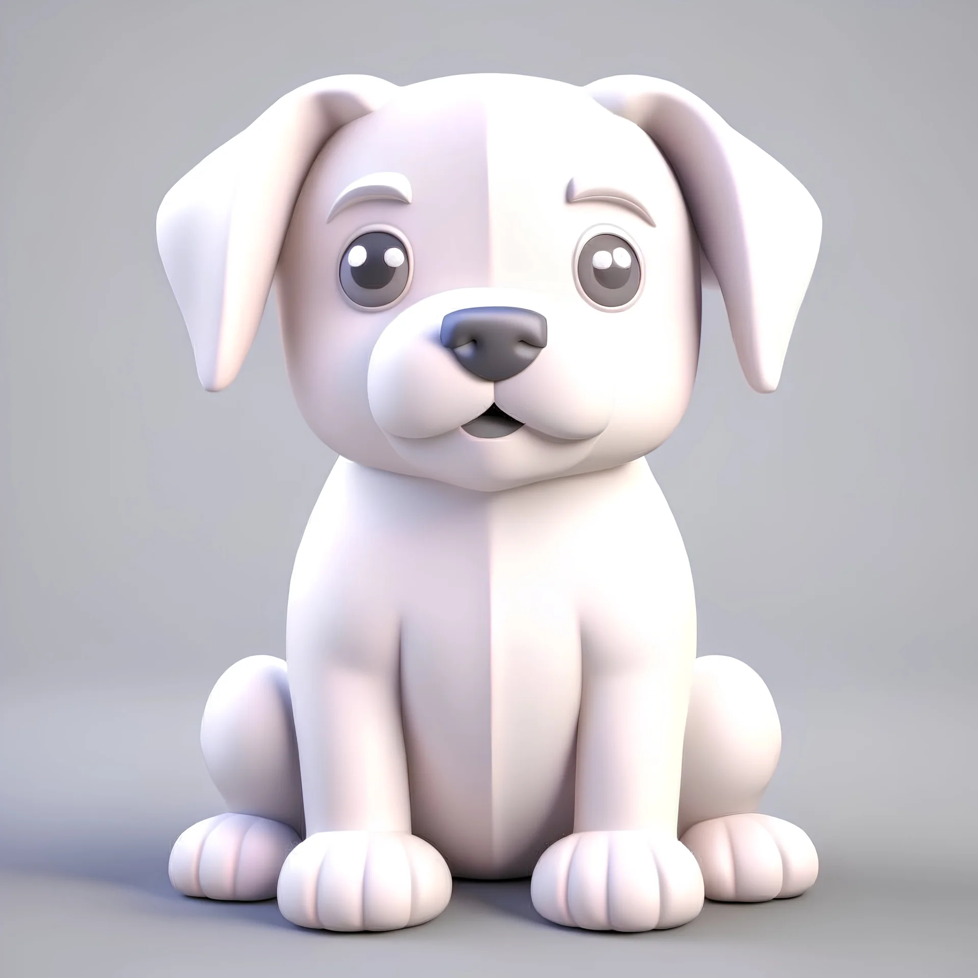 Cute dog 3D