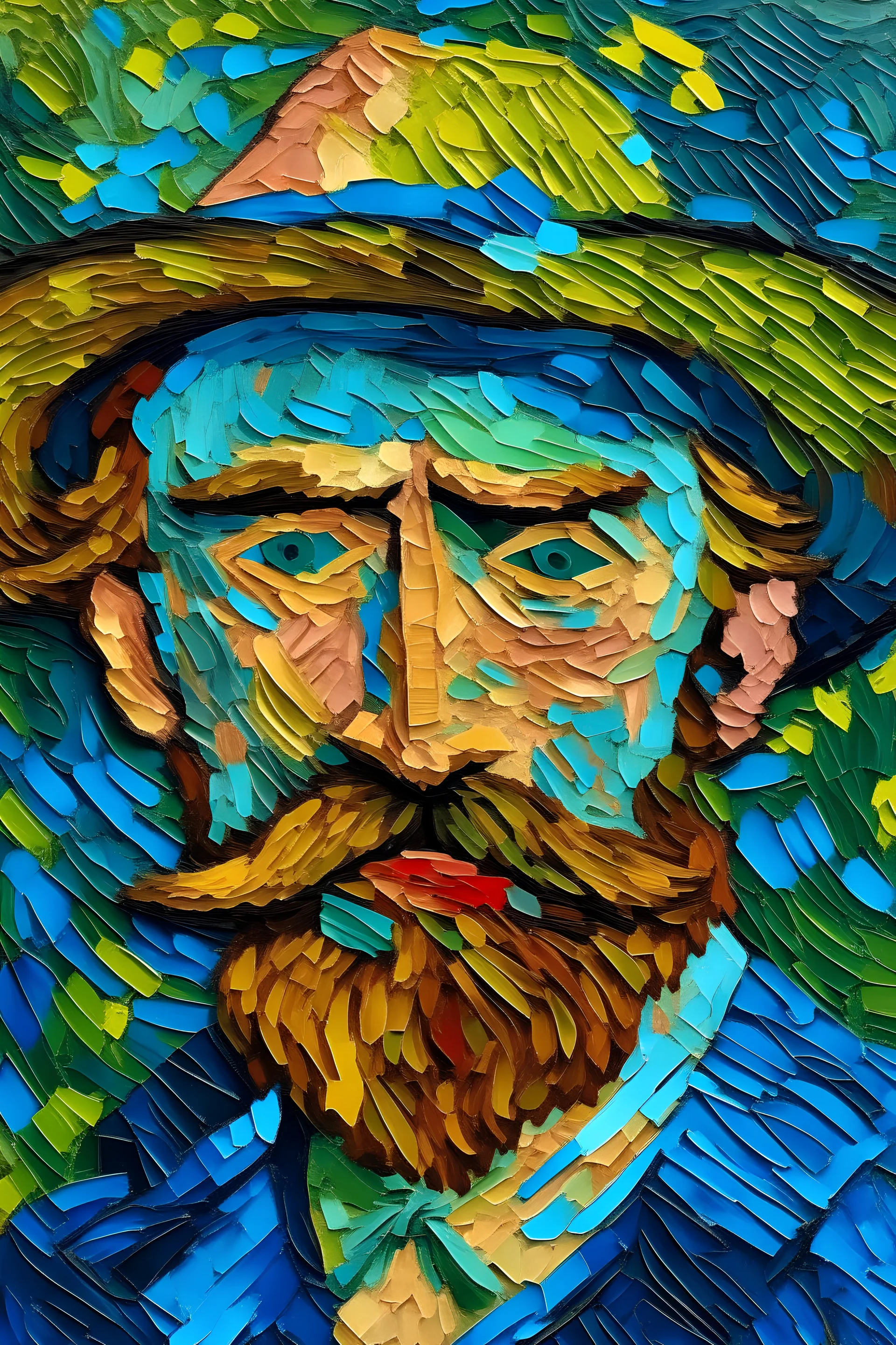 can you make van gogh portait