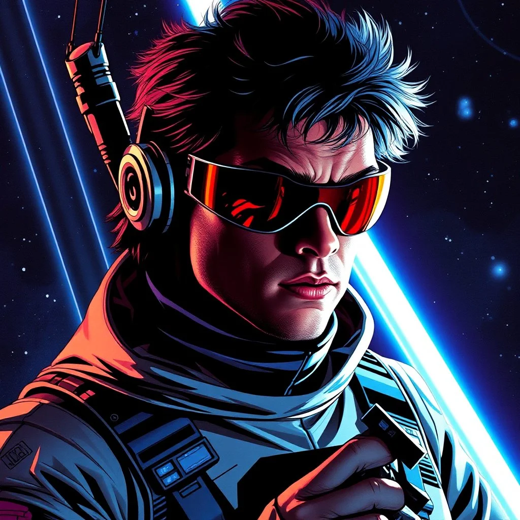 80s sci fi hero