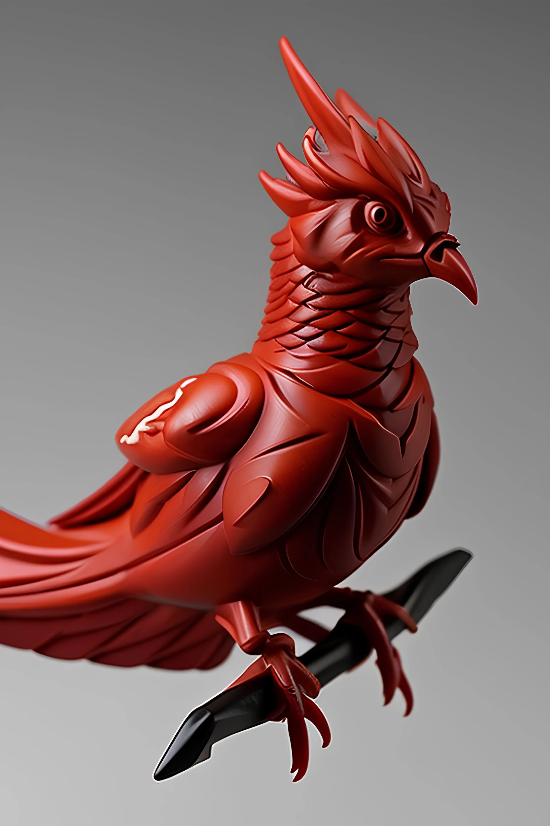 Vermilion Bird,HQ side photo