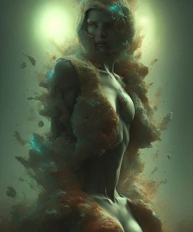 superhero, woman, photographer. oil on canvas, volumetric lighting, beksinski