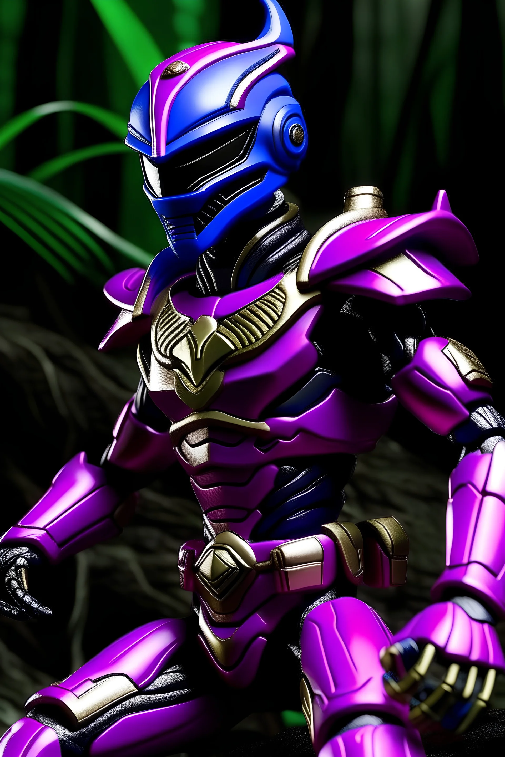 Power Ranger jungle fury purple ranger