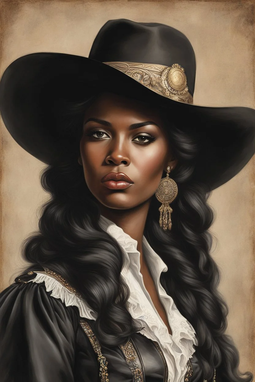 "Nellie Brown Portrait - Black Cowgirl 1880 Print Poster Introducing the perfect means to print art on - the premium matte vertical posters. Made with museum-grade paper (175gsm fine art paper), these posters translate any digital artwork into exquisite real life décor.