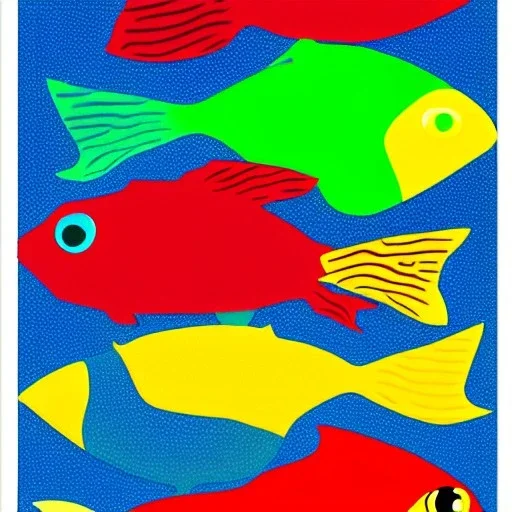 fish pop art