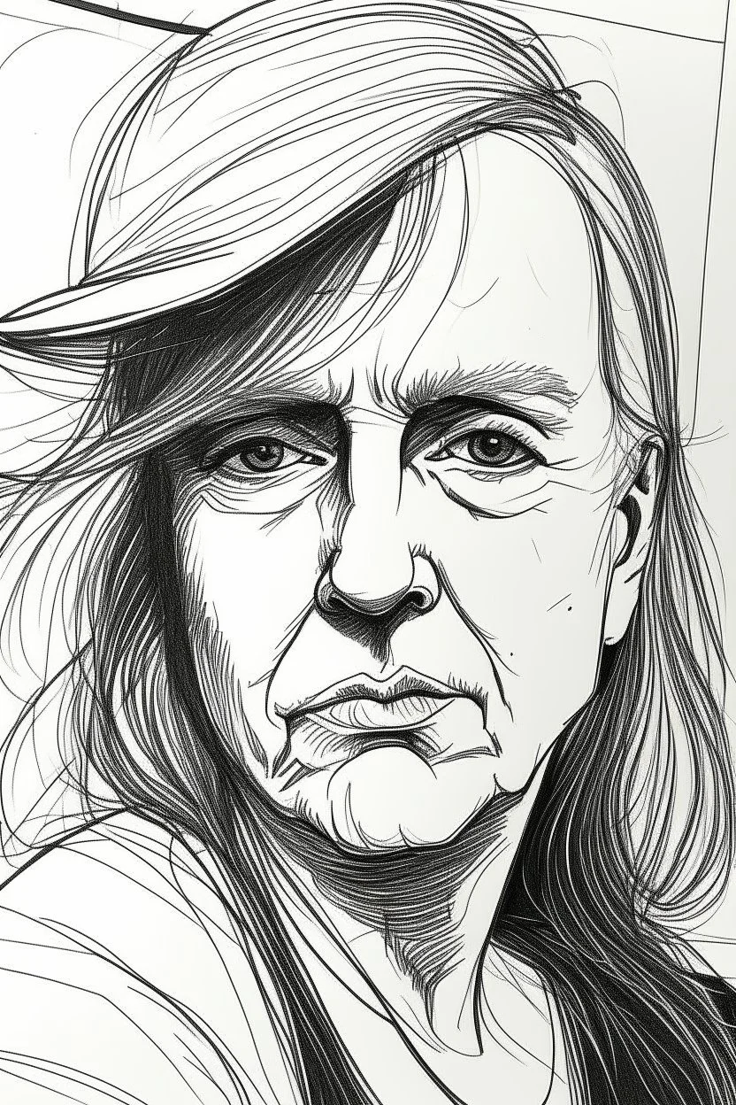 Fine line draw style