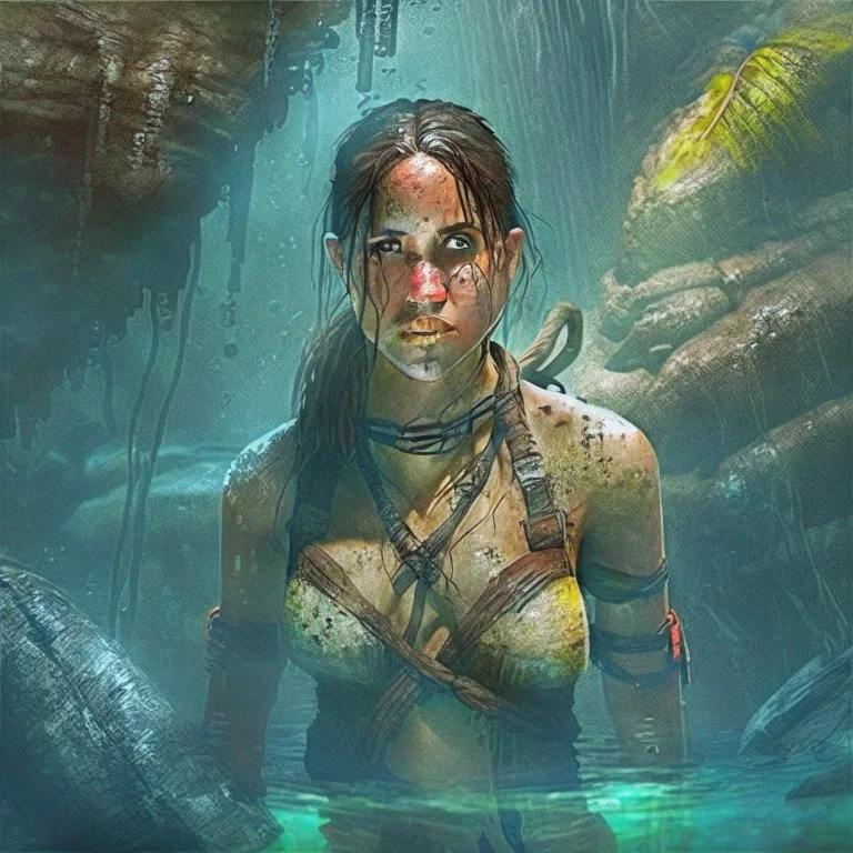 Cenote Lara croft