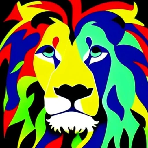 lions pop art