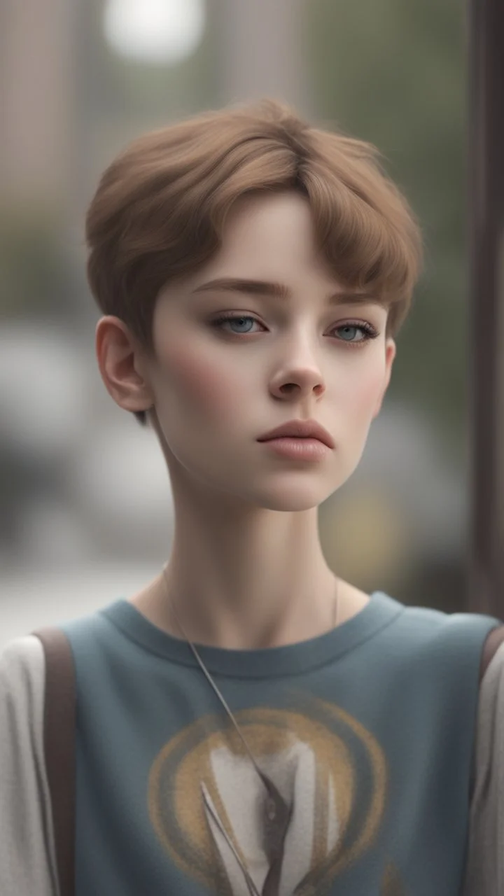 teen very short hair pretty realistic