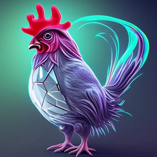 Cybernetic Rooster Space