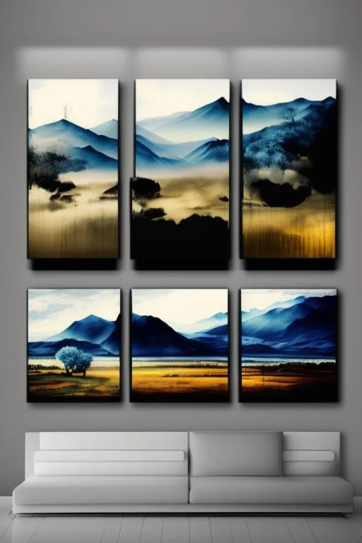 ART76 - Landscape Set of 3 Prints. Get your hands on our exclusively designed wall decor that provides a dynamic feature to your living room decor. Furthermore, our wall art adds soul to your space. The best part about putting wall art prints in your living room is that they reflect your taste. Marrutt 230gsm Archival Matte Photo Paper ensures premium quality print output and can keep its good condition intact for decades. For some designs we print on Premium Satin/Oyster paper to stand out and